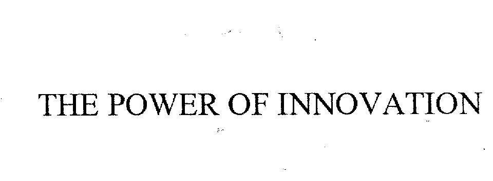 Mẫu nhãn hiệu THE POWER OF INNOVATION
