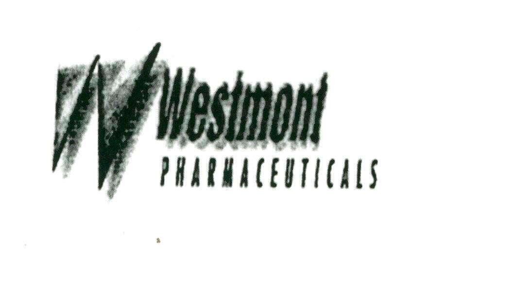 Mẫu nhãn hiệu W WESTMONT PHARMACEUTICALS
