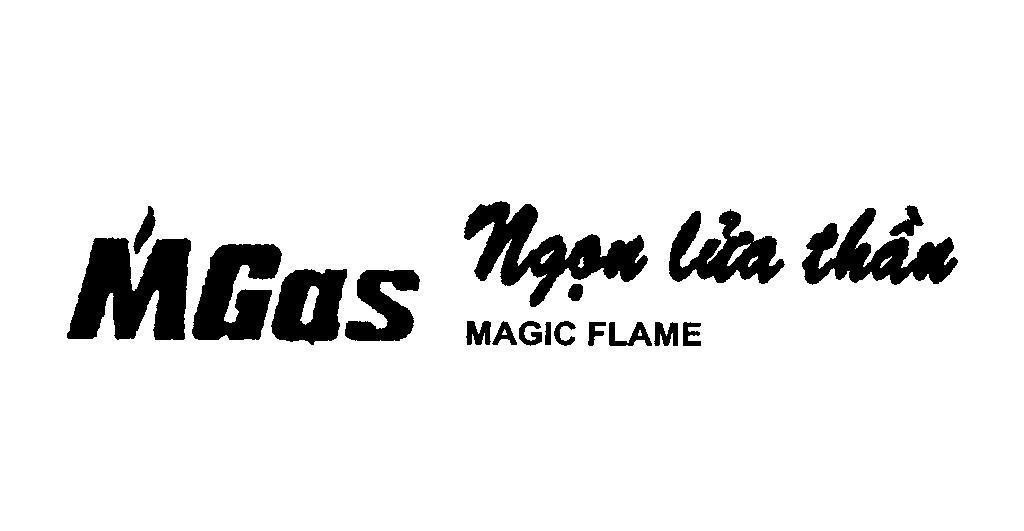 Mẫu nhãn hiệu MGAS Ngọn Lửa Thần MAGIC FLAME