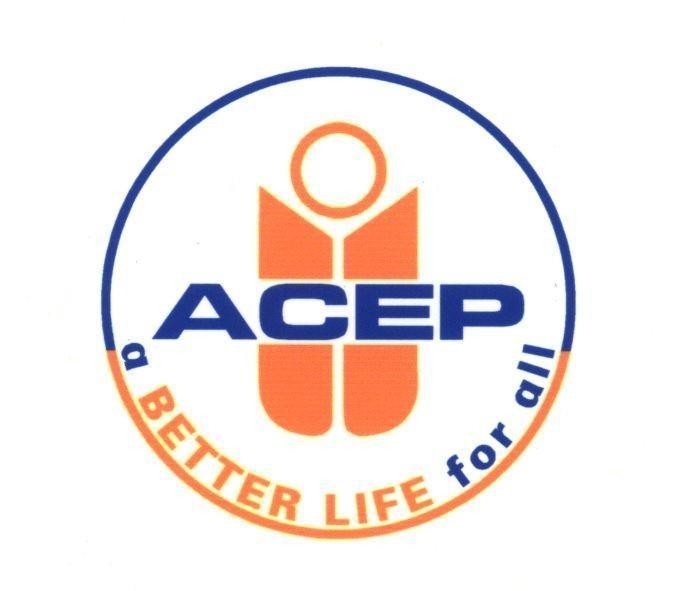 Mẫu nhãn hiệu ACEP A BETTER LIFE FOR ALL