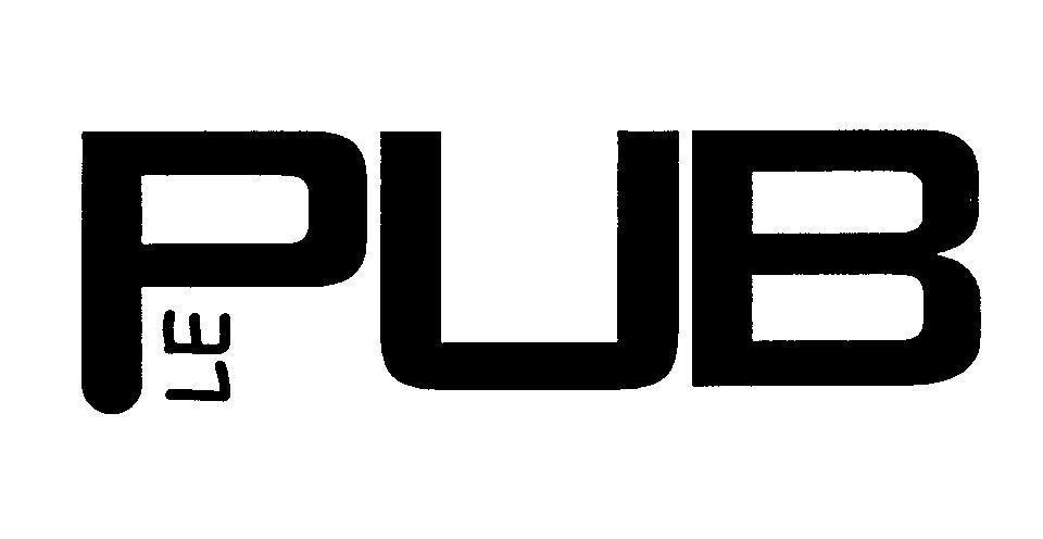 Mẫu nhãn hiệu LE PUB