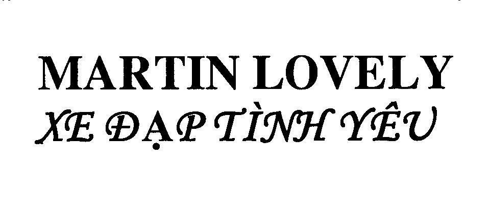 Mẫu nhãn hiệu MARTIN LOVELY Xe Đạp Tình Yêu