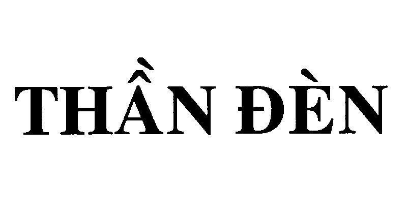 Mẫu nhãn hiệu THầN ĐèN
