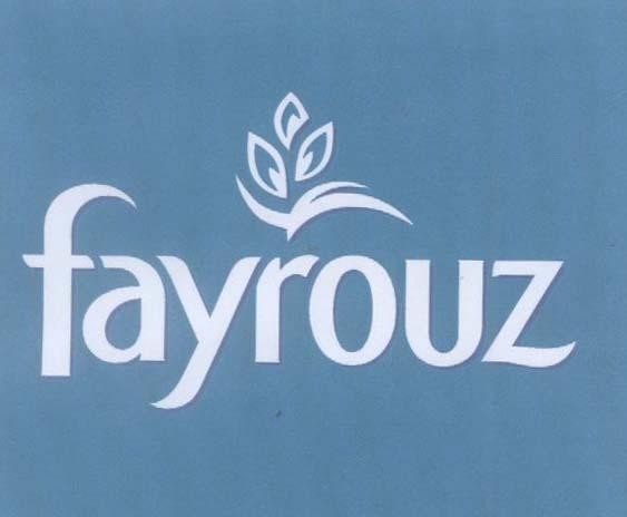 Mẫu nhãn hiệu FAYROUZ