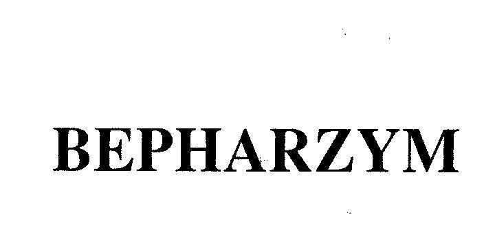 Mẫu nhãn hiệu BEPHARZYM
