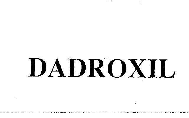 Mẫu nhãn hiệu DADROXIL
