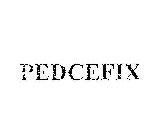Mẫu nhãn hiệu PEDCEFIX