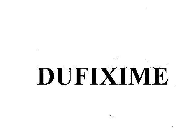 Mẫu nhãn hiệu DUFIXIME