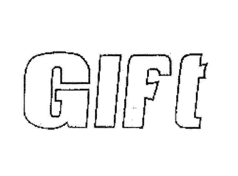 Mẫu nhãn hiệu GIFT
