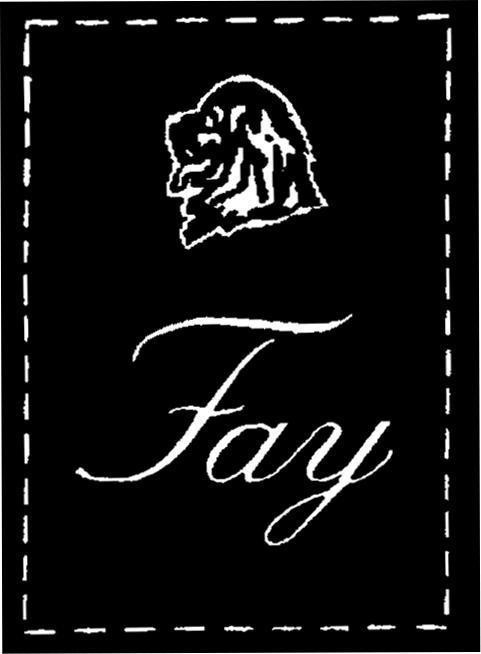 Mẫu nhãn hiệu FAY
