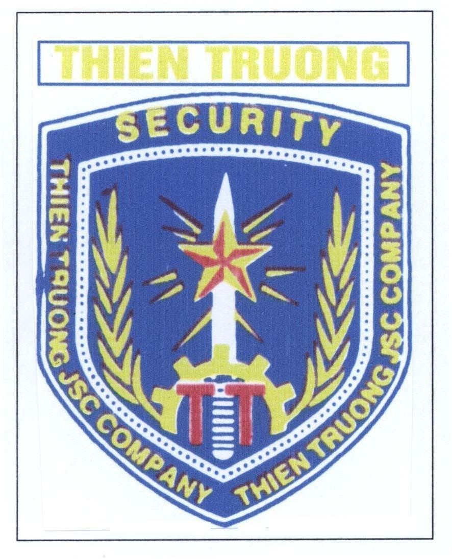 Mẫu nhãn hiệu THIEN TRUONG TT SECURITY JSC COMPANY