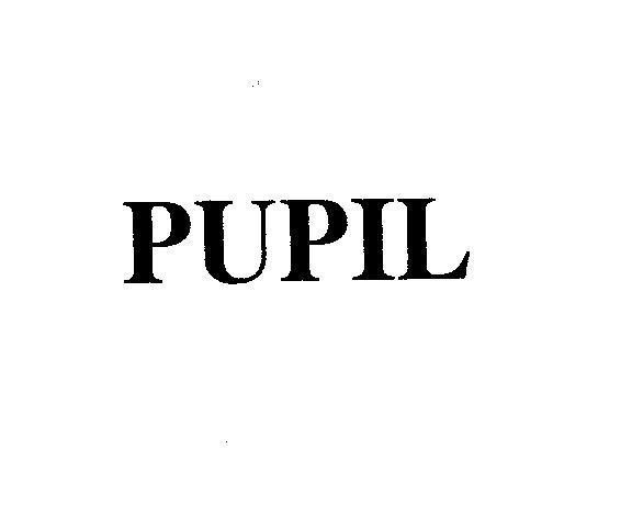 Mẫu nhãn hiệu PUPIL