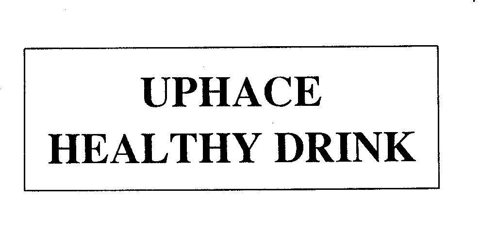 Mẫu nhãn hiệu UPHACE HEALTHY DRINK