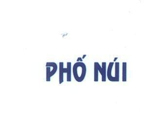 Mẫu nhãn hiệu Phố Núi