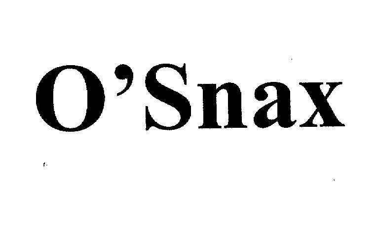Mẫu nhãn hiệu O SNAX