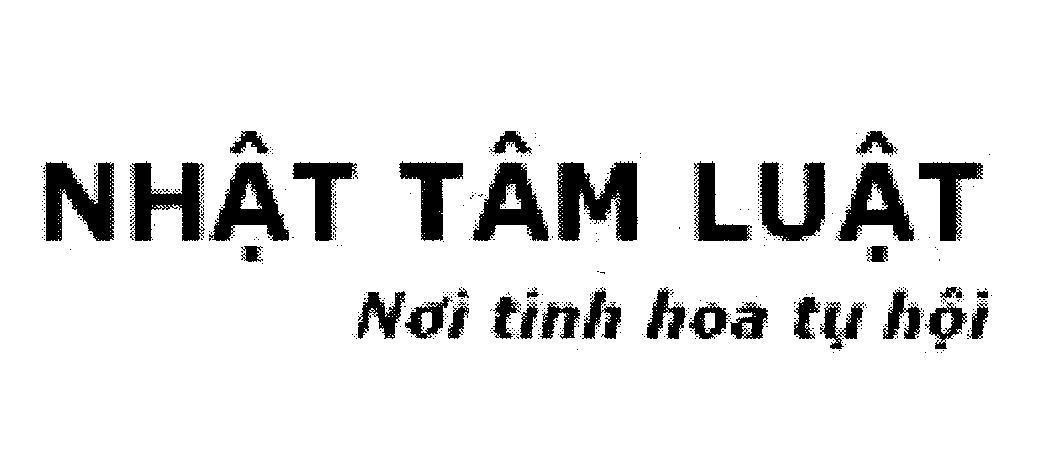 Mẫu nhãn hiệu Nhật Tâm Luật Nơi Tinh Hoa Tụ Hội