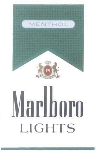 Mẫu nhãn hiệu MARLBORO LIGHTS PM MENTHOL