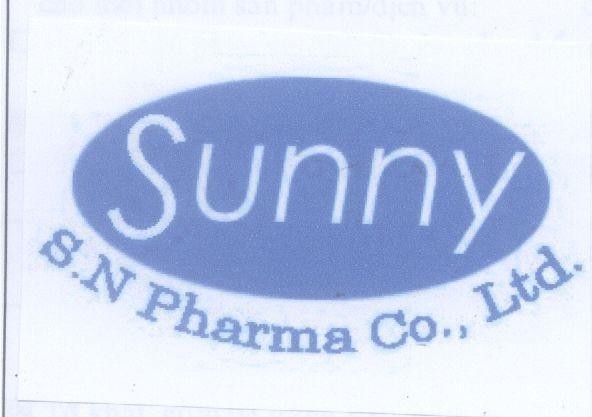 Mẫu nhãn hiệu SUNNY S N PHARMA CO LTD