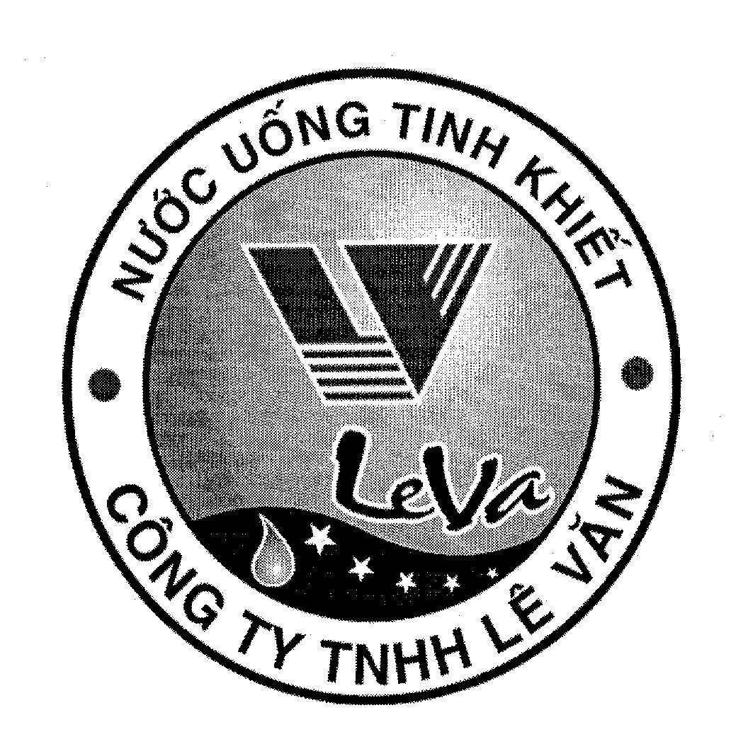 Mẫu nhãn hiệu Lê Văn LV LEVA Nước uống tinh khiết Công ty TNHH