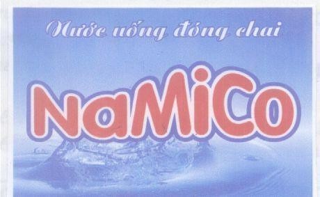 Mẫu nhãn hiệu NAMICO NƯớC UốNG ĐóNG CHAI