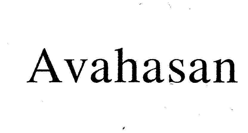 Mẫu nhãn hiệu AVAHASAN