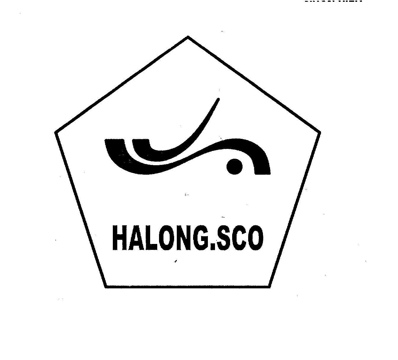 Mẫu nhãn hiệu HALONG SCO