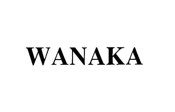 Mẫu nhãn hiệu WANAKA