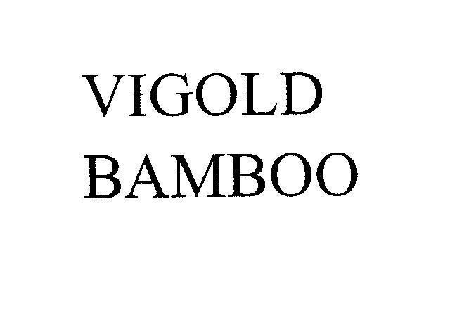 Mẫu nhãn hiệu VIGOLD BAMBOO