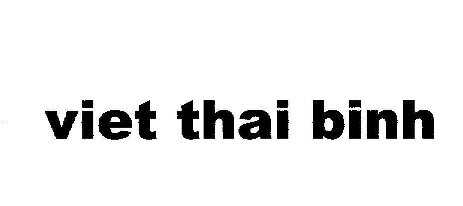 Mẫu nhãn hiệu VIET THAI BINH