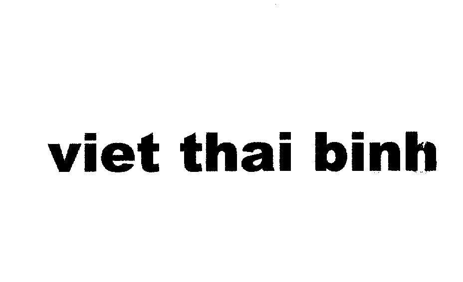 Mẫu nhãn hiệu VIET THAI BINH