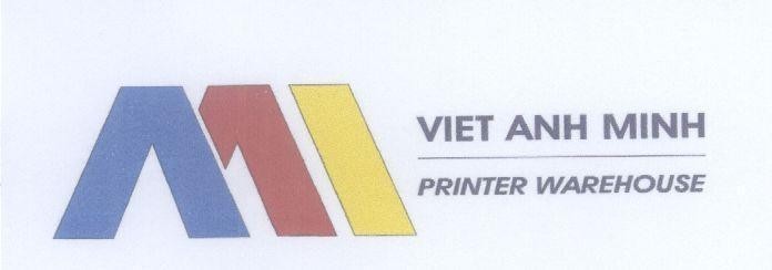 Mẫu nhãn hiệu M VIET ANH MINH PRINTER WAREHOUSE
