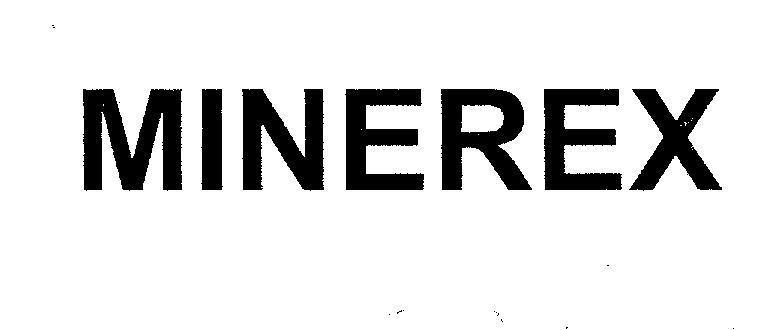 Mẫu nhãn hiệu MINEREX