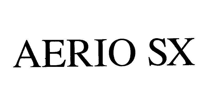 Mẫu nhãn hiệu AERIO SX