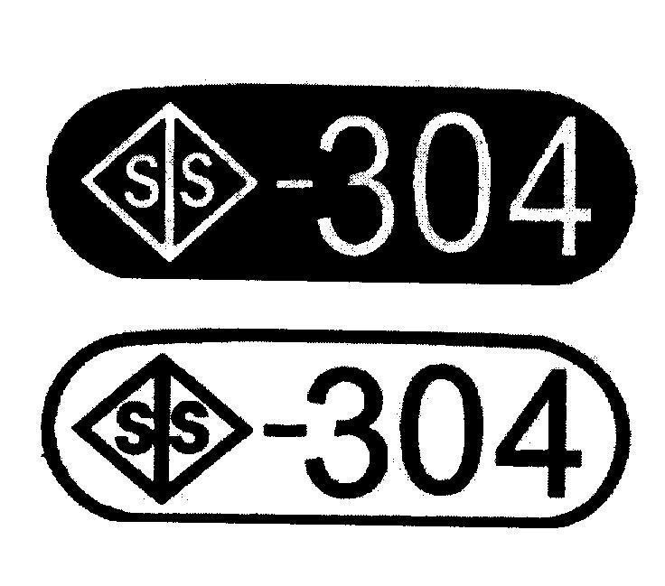 Mẫu nhãn hiệu S S 304