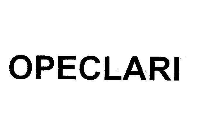 Mẫu nhãn hiệu OPECLARI