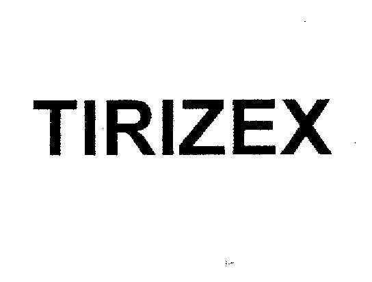 Mẫu nhãn hiệu TIRIZEX