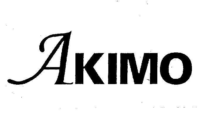 Mẫu nhãn hiệu AKIMO