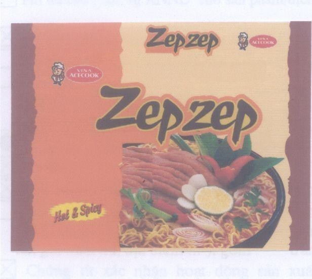 Mẫu nhãn hiệu VINA ACECOOK ZEP ZEP