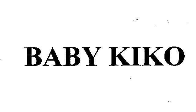 Mẫu nhãn hiệu BABY KIKO