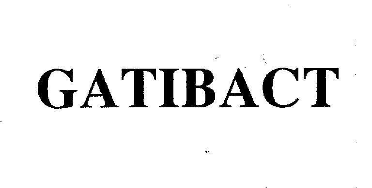 Mẫu nhãn hiệu GATIBACT
