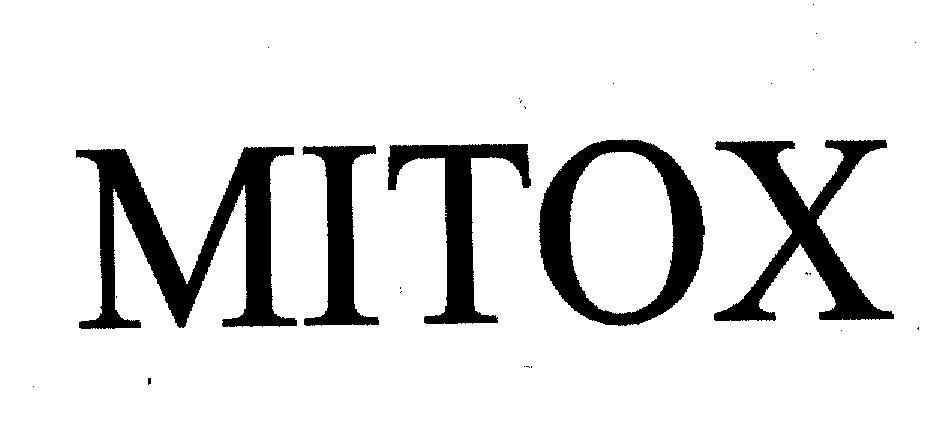Mẫu nhãn hiệu MITOX