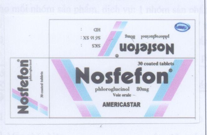 Mẫu nhãn hiệu SMP NOSFEFON AMERICASTAR