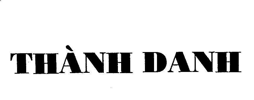 Mẫu nhãn hiệu THàNH DANH