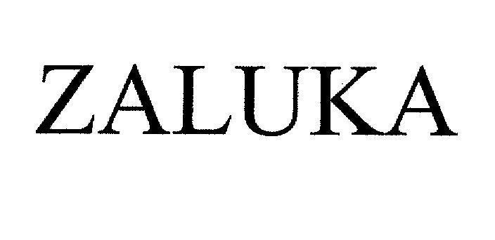 Mẫu nhãn hiệu ZALUKA