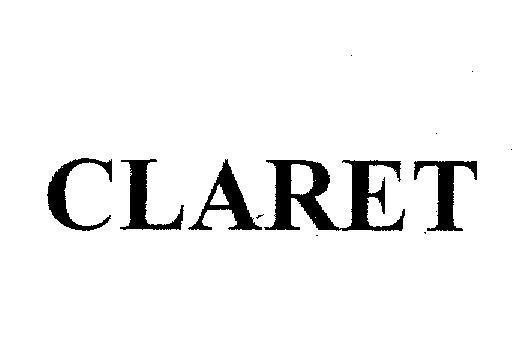 Mẫu nhãn hiệu CLARET