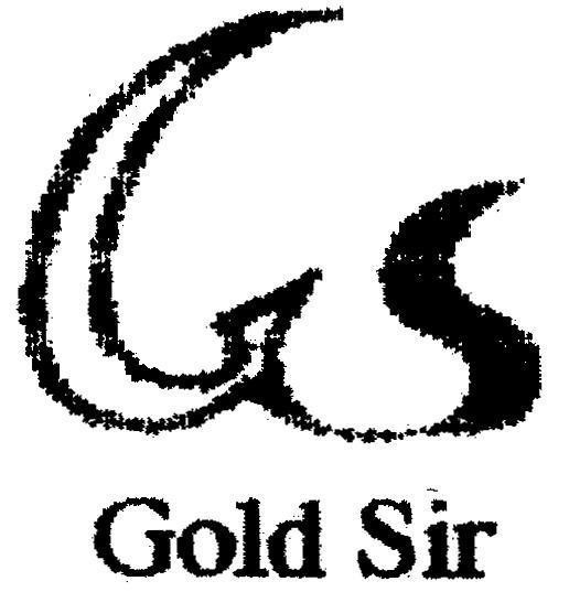 Mẫu nhãn hiệu GOLD SIR