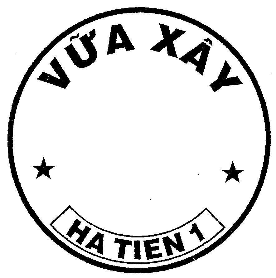 Mẫu nhãn hiệu HA TIEN 1 Vữa xây