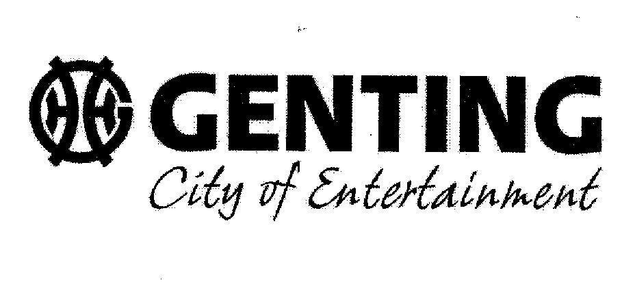 Mẫu nhãn hiệu G GENTING CITY OF ENTERTAINMENT