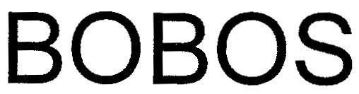 Mẫu nhãn hiệu BOBOS