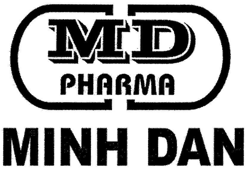Mẫu nhãn hiệu MINH DAN MD PHARMA